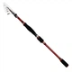 Спиннинг телескопический Sams Fish PREEMA SF24327-2.7, 2.7 м, складной 62 см, тест 10–40 г, с чехлом, красно-черный - изображение 1