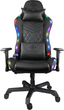 Fotel gamingowy Deltaco GAM-080 RGB LED Black (7333048041623) - obraz 2