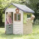 Ігровий будиночок лісника Smoby Life Нео зі віконницями 123x115x132 см (7600810504) - зображення 5