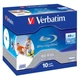 Диск BD Verbatim DL 50Gb 6x Jewel 10шт Wide Printabl (43736) - изображение 1