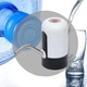 Помпа для воды на бутыль 10 л, 11 л, 18.9 л, Water Dispenser, аккумуляторный кулер насос для бутылированной воды, электрическая бесшумная насадка-дозатор со стальной трубкой и USB зарядкой Белый WPA-234-White - изображение 11