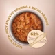 Вологий корм для котів Club 4 Paws Selection з оселедцем та салакою в желе 80 г B5631101 - зображення 2