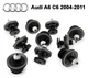 Клипса крепления обшивки карты двери Audi A6 C6 2004-2011 (6Q08688243) 10 шт - изображение 1