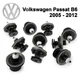 Клипса крепления обшивки карты двери Volkswagen Passat B6 2005 - 2012 (6Q08688243) 10 шт - изображение 1