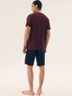Piżama męska z szortami i krótkim rękawem letnia bawełniana Henderson Dive 42633-33X 2XL Czerwona (5903972399101) - obraz 4