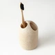 Подставка для зубных щеток и пасты MBM MY HOME Boston Бежевая (BA-03 BEIGE) - изображение 1