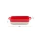 Форма для запекания МВМ MY HOME Бело-красная 205х105х55 мм (KP-44 S WHITE/RED) - изображение 2