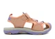Босоножки для девочки EeBb Персиковый, фиолетовый (9019 peach-purple (34 (22,5 см)) - изображение 2