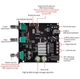 Усилитель звука ZK-T50L, 2х50Вт с Bluetooth 5.0, USB, AUX. DC 12-24v - изображение 2