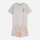 Піжама (футболка + шорти) жіноча бавовняна Henderson Naranja 42684-05X L Блакитна (5903972379004) - зображення 7