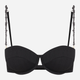 Góra od stroju kąpielowego damska push up Esotiq Pearl 42711-99X 70C Czarna (5903972571842) - obraz 6