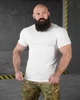 Тактическая футболка Combat Tactical Shirt White L - изображение 3