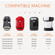 Многоразовые стальные капсулы для кофемашин bosch tassimo бош 200 ml + ТЕМПЕР - изображение 6