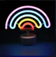 Неоновый светильник Rainbow цветная Радуга - 19х23 см - изображение 1