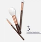 Набор кистей The Artists Pinselset ZOEVA цвет Rosé Golden - изображение 4