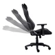 Крісло Trust GXT714 Ruya ECO, ПУ шкіра, 3D-Armrests, чорний - изображение 6