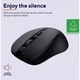 Мышка Trust Mydo Silent Wireless Black (25084) - зображення 7