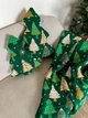 Декоративная подушка Елка зеленая с рисунком ПРОВАНС, 38см 038920 - изображение 4