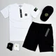 Костюм Stone Island футболка шорти кепка чорні 2 пари шкарпеток чорний XS - изображение 3