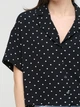 Блуза Monki XS черный горох 905607899 - изображение 4