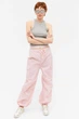 Брюки Monki 40 светло розовый 9051132247 - изображение 2