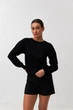 Лонгслів з куліру Wear me L Чорний (18_25_0008_11329) - изображение 1