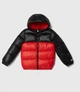 Куртка GUESS, арт. L4YL06 WEGY0, черно-красная, 6/7 лет, рост 118 см - изображение 1