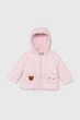 Куртка GUESS, арт. A4YL00WCFMO, розовая, 2 года, рост 88 см - изображение 1