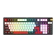 Игровая Bluetooth Клавиатура TWolf T70 LED Red Switch, Black - red - изображение 1