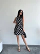Жіноча літня сукня в горошок вільного крою Uaclothes 46-48 Чорний (like32077-132911350) - изображение 1