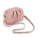 Елегантна компактна жіноча сумка cross-body з натуральної шкіри Cleo-780 рожева - изображение 12