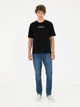 Футболка хлопковая длинная мужская U.S. Polo Assn G081SZ011-000-2006915(siyah) M Черная (8683857762127) - зображення 3