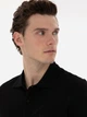 Поло длинное мужское Pierre Cardin G021GL011-000-2186335(siyah) XL Черное (8683858467540) - зображення 5