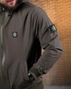 Стильная мужская ветровка Stone Island водооталкивающая 3XL хаки (92196) - изображение 5