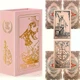 Карты Таро Райдера-Уэйта Rose Golden Foil Tarot 78 шт розово-золотистый пластиковый в коробке - изображение 1