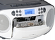Radioodtwarzacz Reflexion RCR2260 Boombox White/Grey (4260035678384) - obraz 2