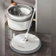Набор швабра и ведро с отжимом Joybos Spin Mop S01 round mop, 2 мопа в комплекте - изображение 2