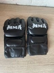 Перчатки для смешанных единоборств MMA взрослые чорные - изображение 4