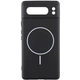 Чохол Silicone Cover Lakshmi Full Camera (AA) with MagSafe для Google Pixel 8 Pro Black - изображение 1