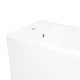 Биде напольное Qtap Swan 560х360х410 White QT15443378W - изображение 5