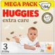 Подгузники Extra Care, размер 3 (6-10 кг), 96 шт. - Huggies 96шт (1240971-31015742) - изображение 1