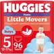 Трусики-подгузники Pants 5 Mega (12-17 кг) для мальчиков, 96 шт - Huggies Little Movers Pants 96шт (961801-31337247) - изображение 1