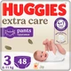 Підгузки-трусики Extra Care, розмір 3 (6-11 кг), 48 шт. - Huggies 48шт (1150800-31018959) - изображение 1