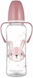 Стандартная бутылочка с ручками "Cute Animals", 250 мл, розовая - Canpol Babies 250ml (1378907-31103186) - изображение 1