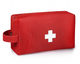 Аптечка тканевая дорожная, красная 24x14x8 см "First Aid Kit" - MAKEUP First Aid Kit Bag M (1112968-27054739) - зображення 1