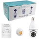 Камера видеонаблюдения лампочка cam l1 e27 wifi ip 360/90 поворотная - изображение 5