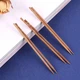Набір одноразових побутових зубочисток - шпажок Toothpicks комплект односторонніх бамбукових зубочисток, 800 шт, коричневий (106307466) - зображення 3