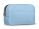 Косметичка стьобана, блакитна "Classy" - MAKEUP Cosmetic Bag Sky (1113074-27054819) - зображення 1
