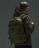 Чоловічий функціональний рюкзак Bezet Soldier хакі 26 л - зображення 3