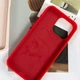 Чехол Silicone Case Full Protective with Ring для Apple iPhone 12 Pro / 12 (6.1") Red - изображение 2